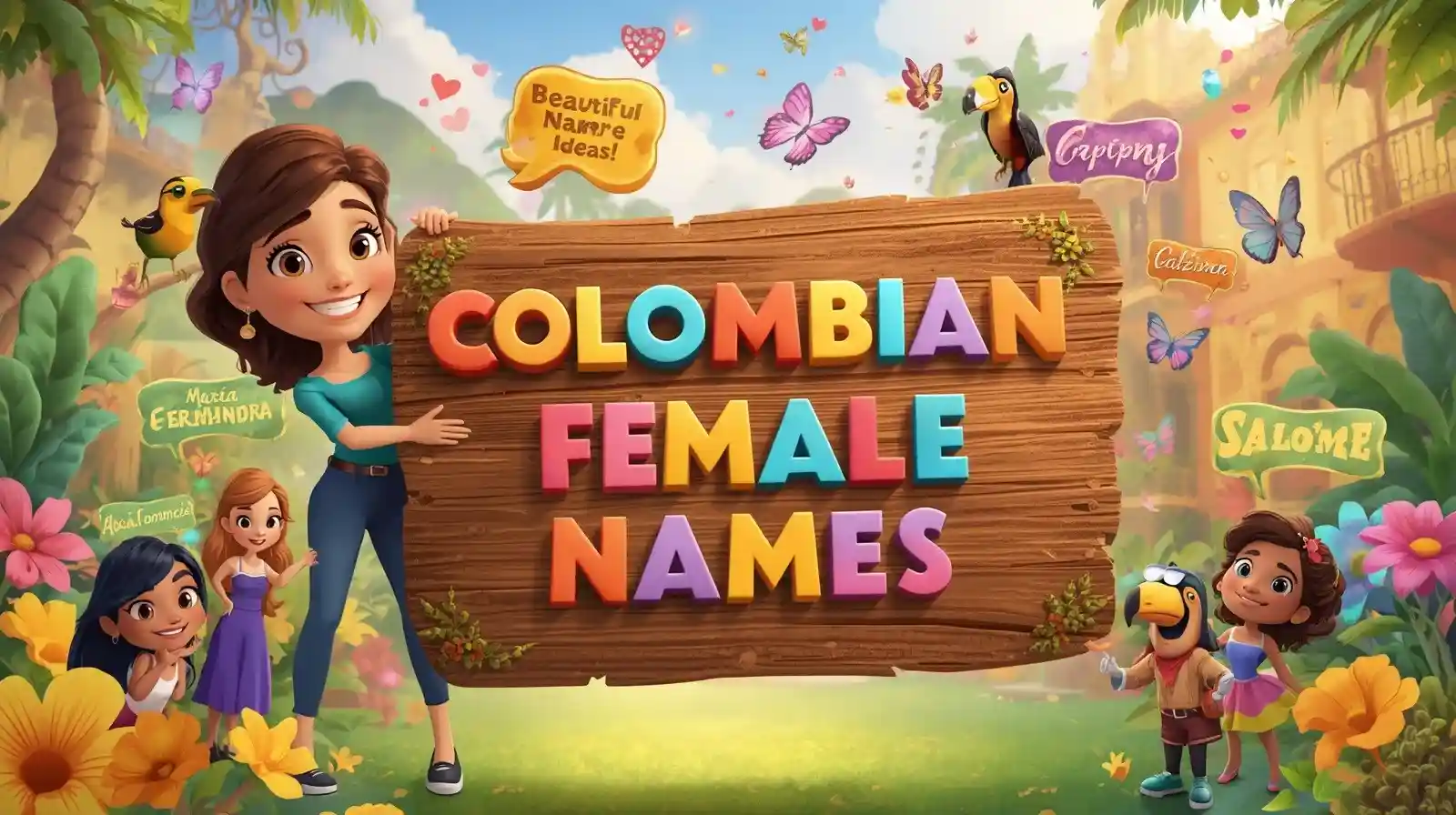 colombian female names