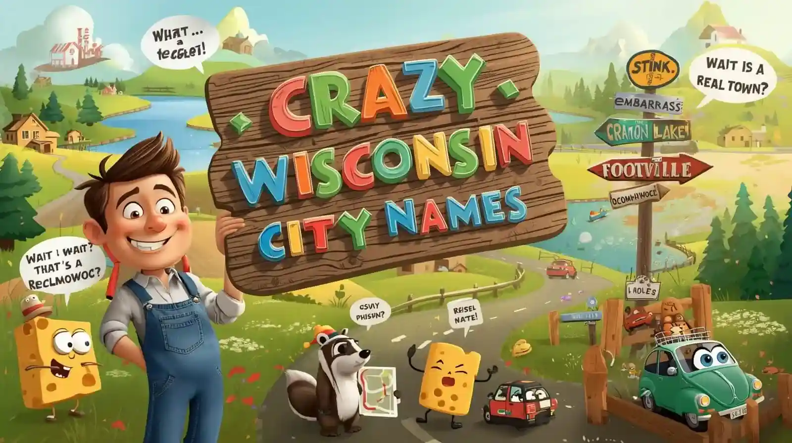 crazy wisconsin city names
