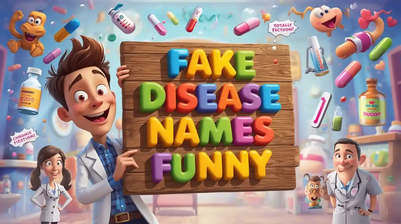 Cute Fake Disease Names for Silly Personalities