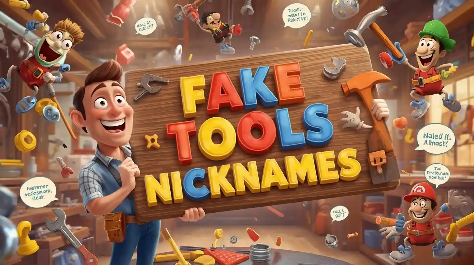 fake tools nicknames