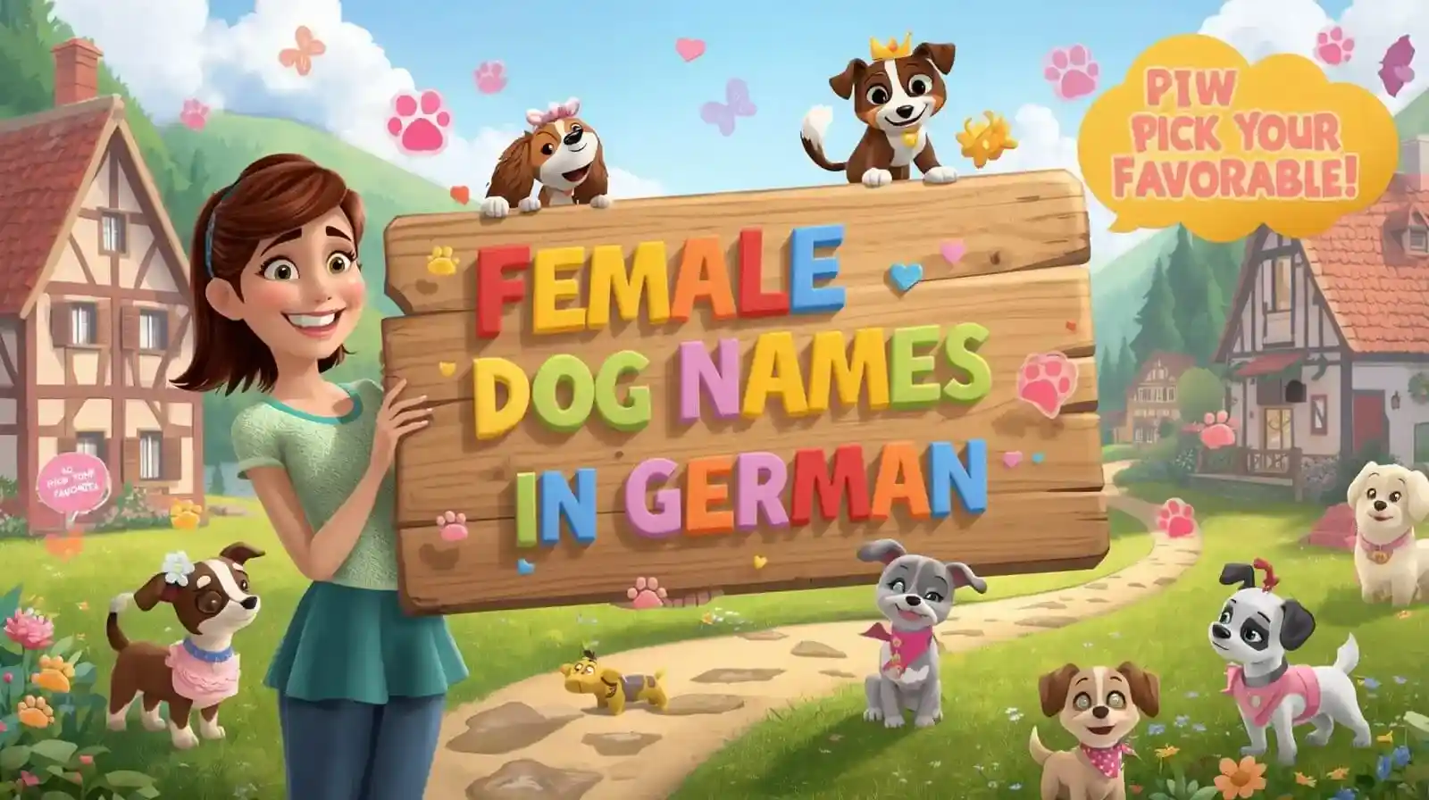 female dog names in german