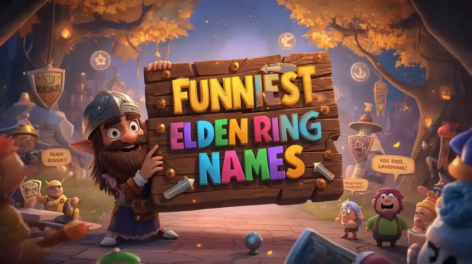 funniest elden ring names
