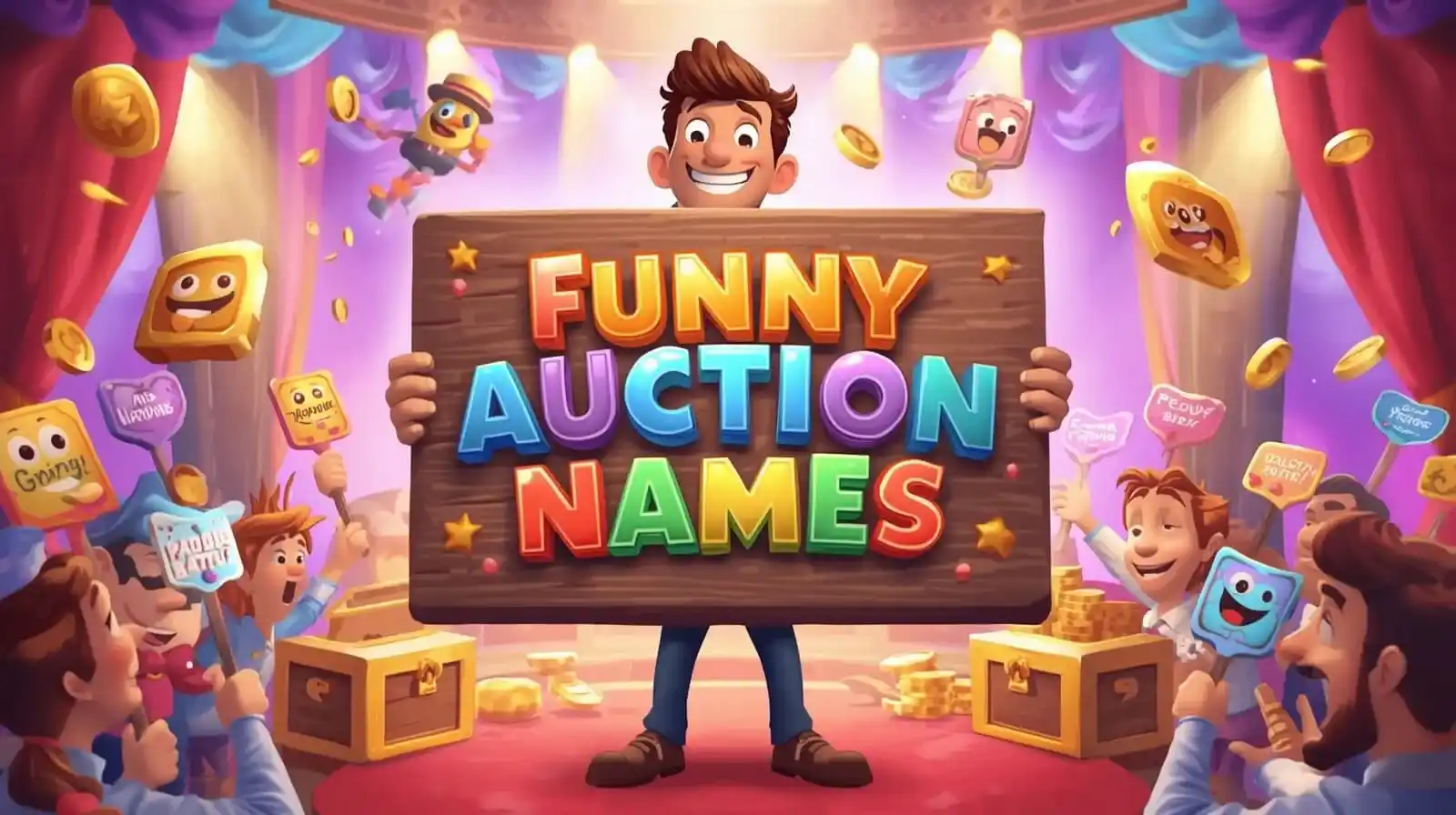 funny auction names
