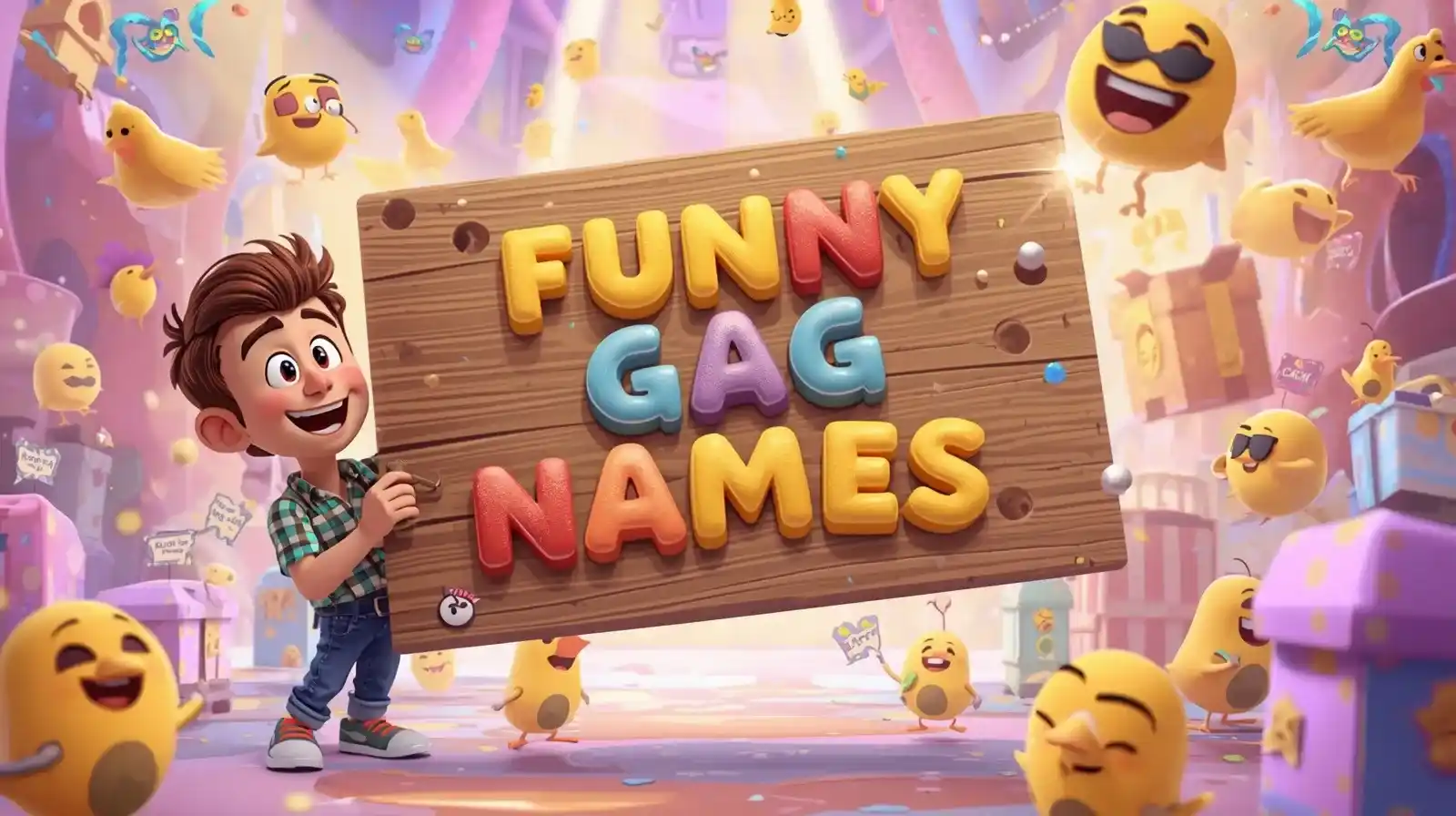 funny gag names