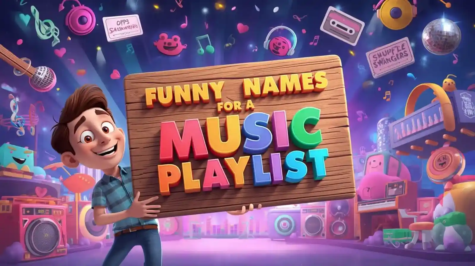 funny names for a music playlist