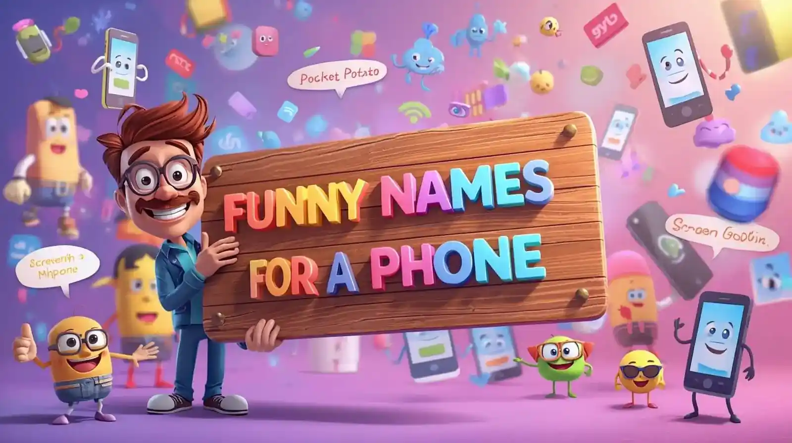 funny names for a phone