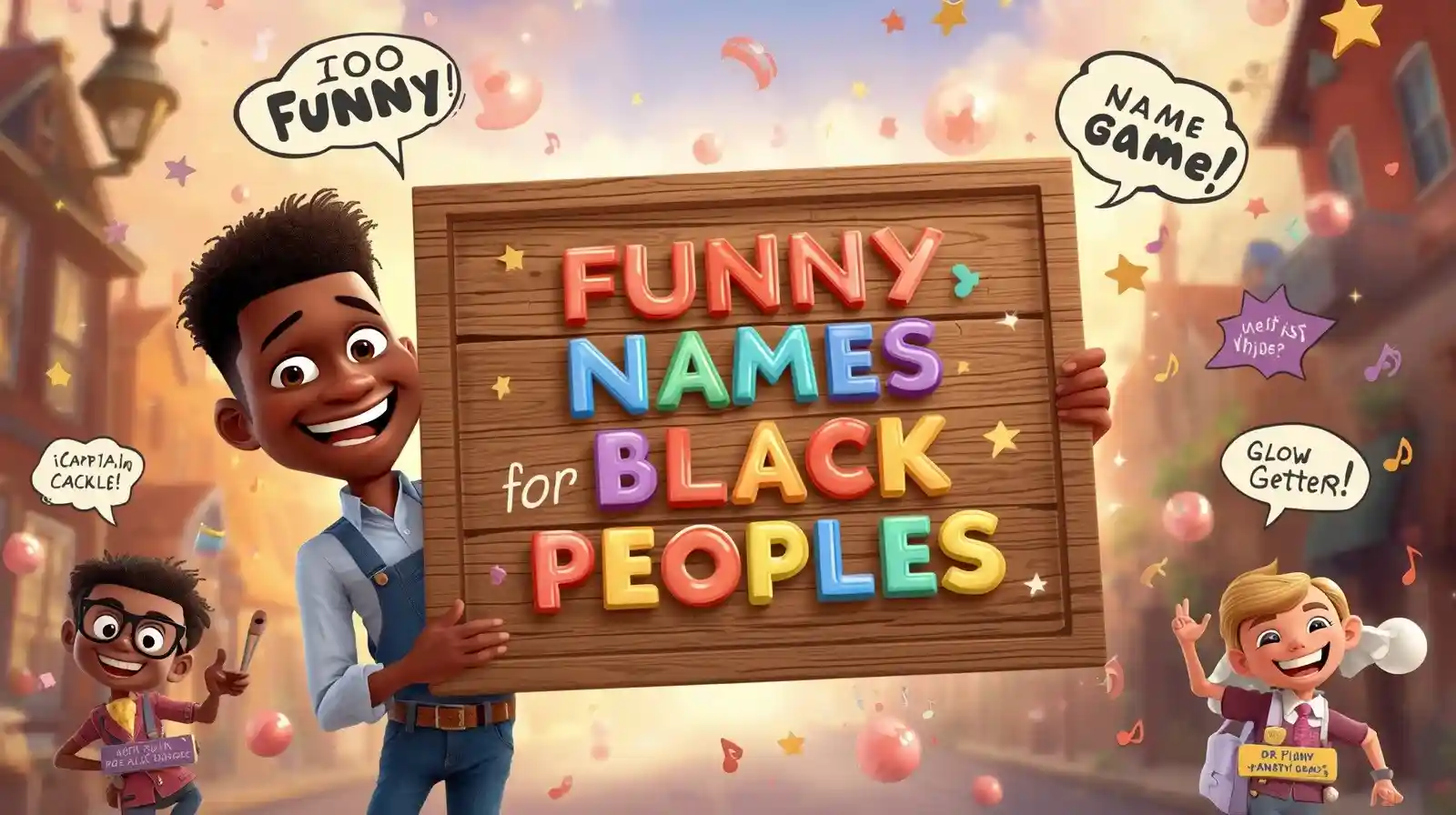 funny names for black peoples