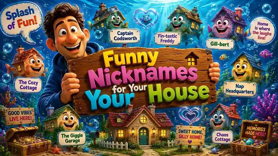 funny nicknames for your house