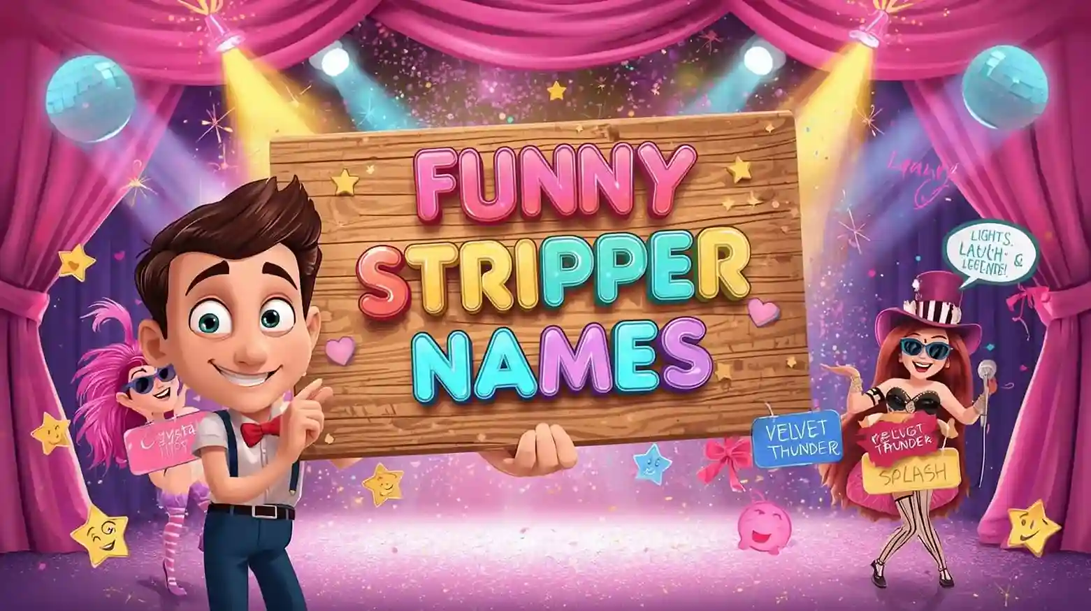 funny stripper names