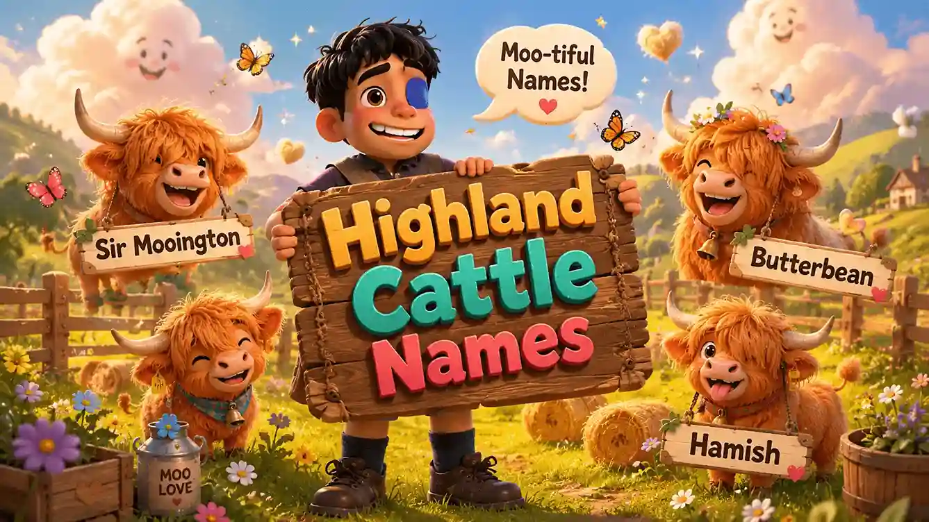 highland cattle names