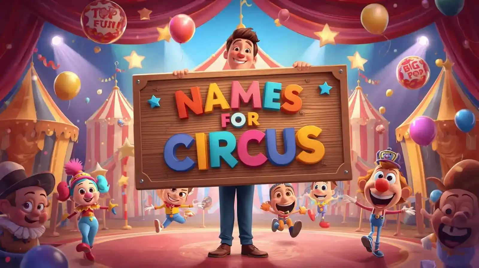 names for circus