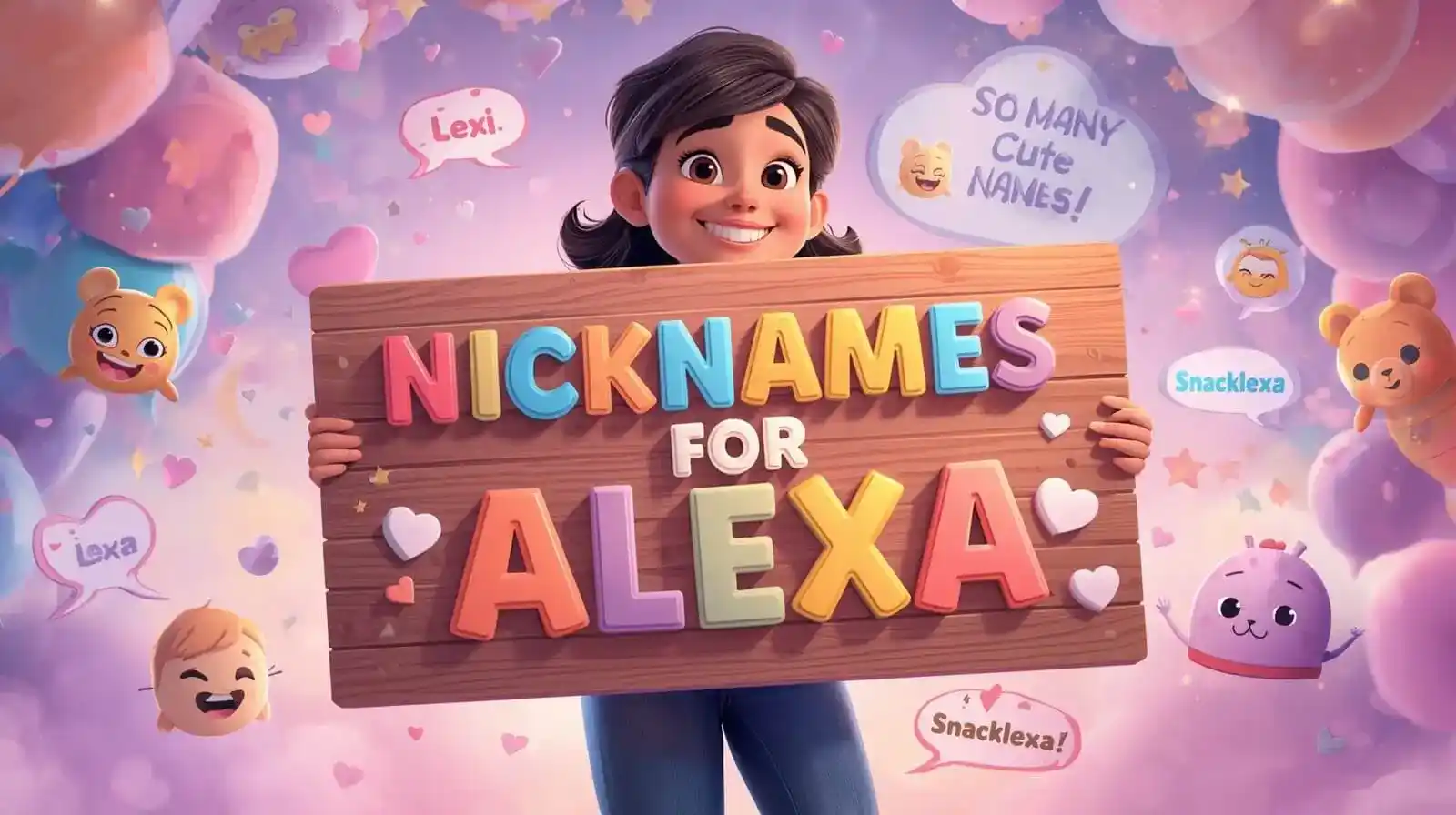 nicknames for alexa