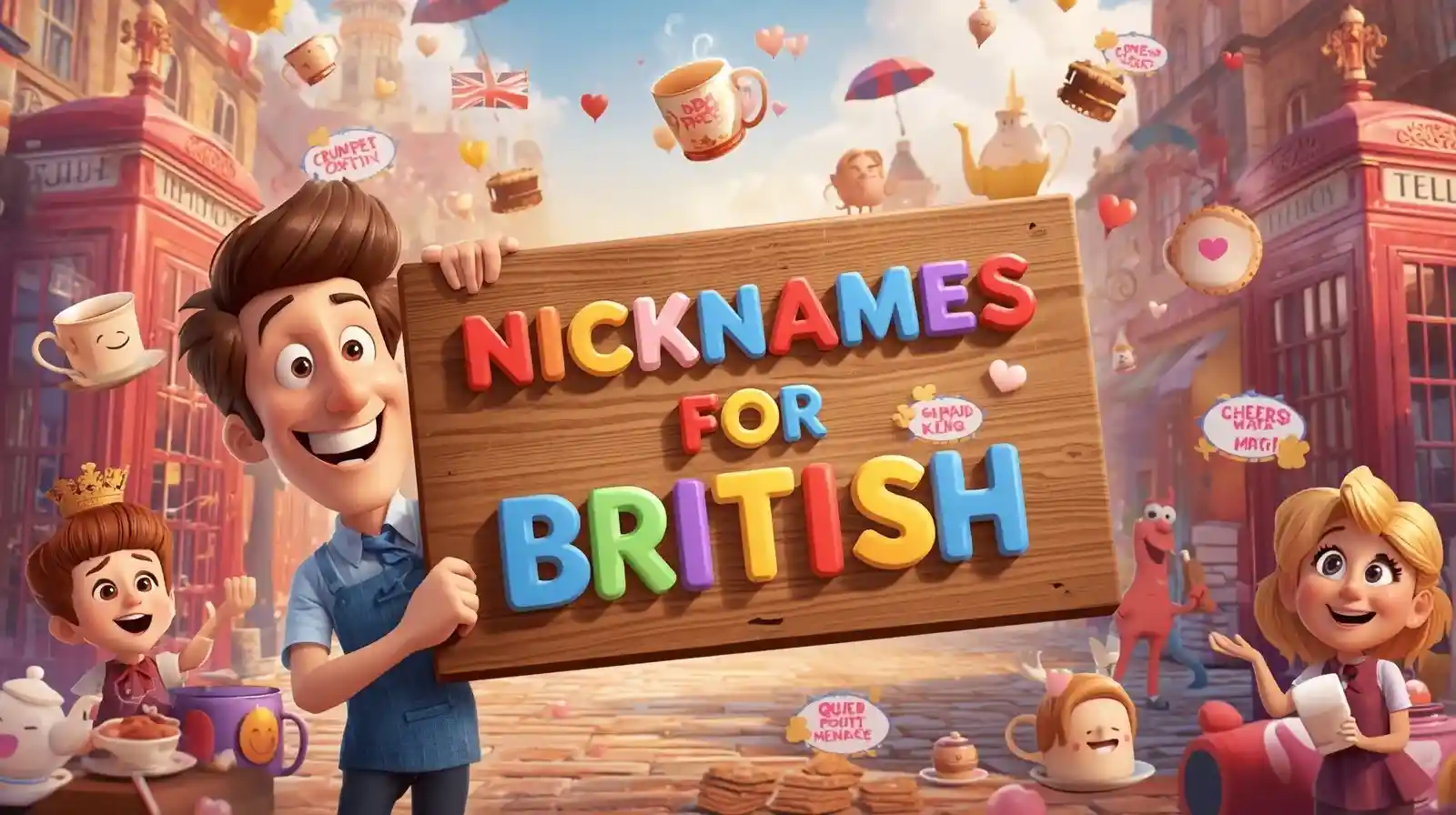 nicknames for british