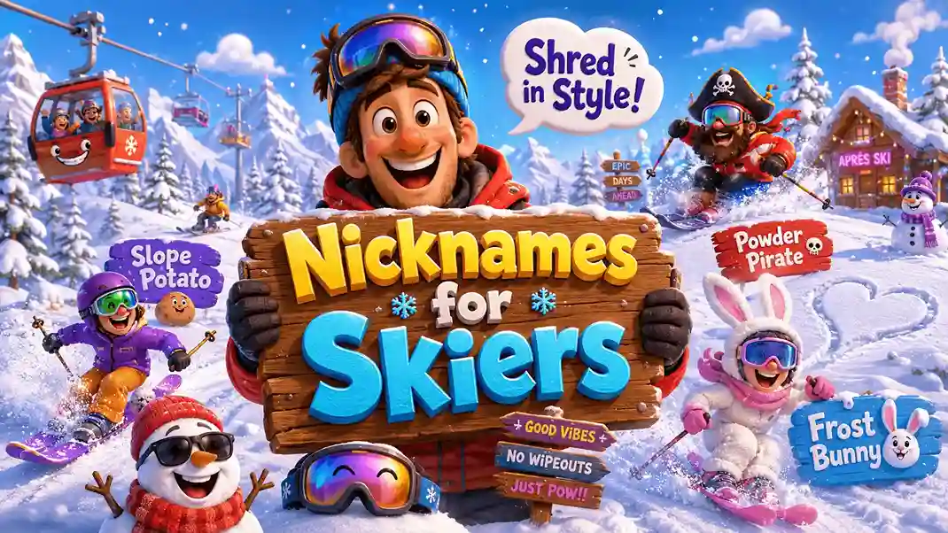 nicknames for skiers