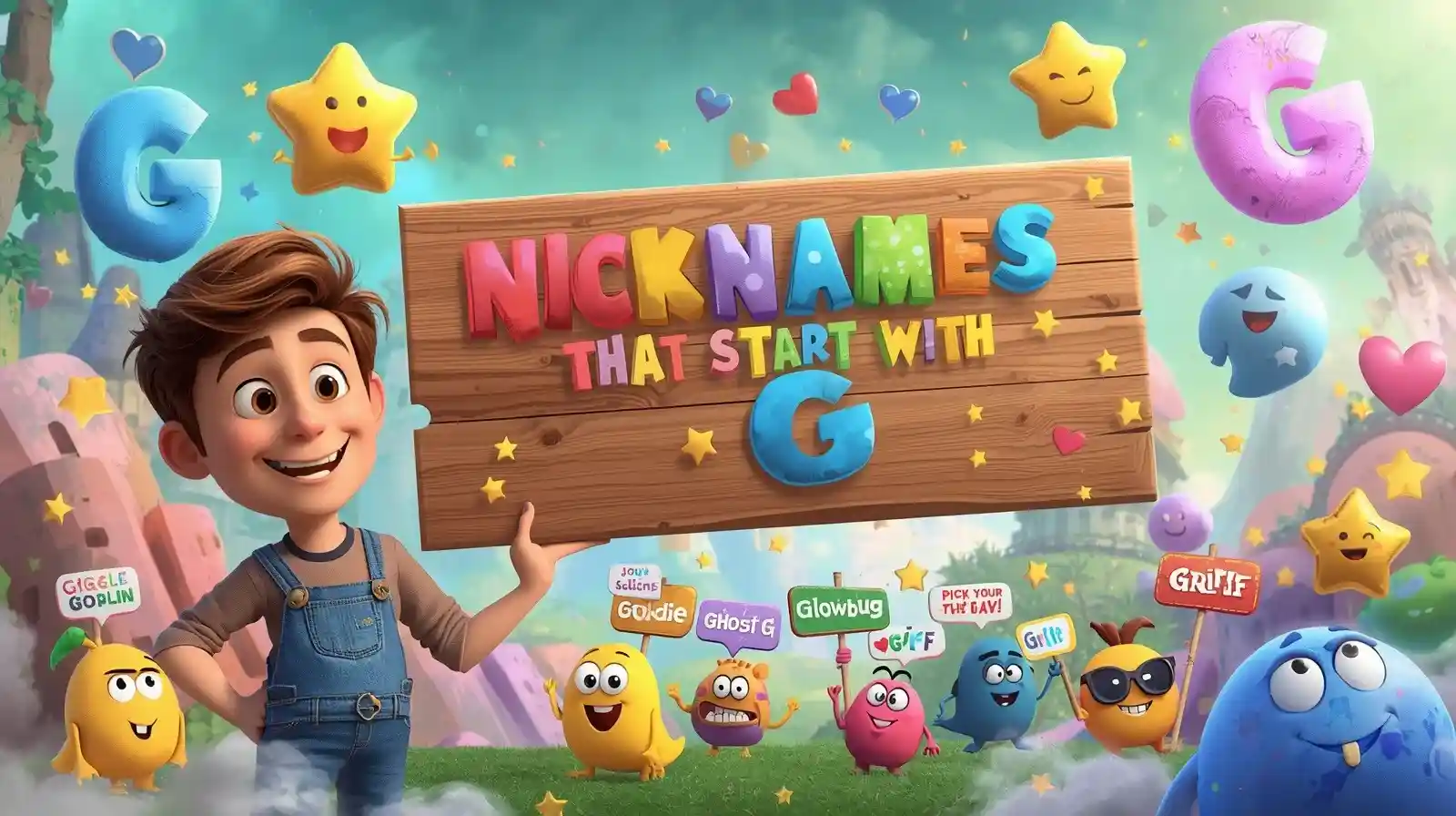 nicknames that start with g