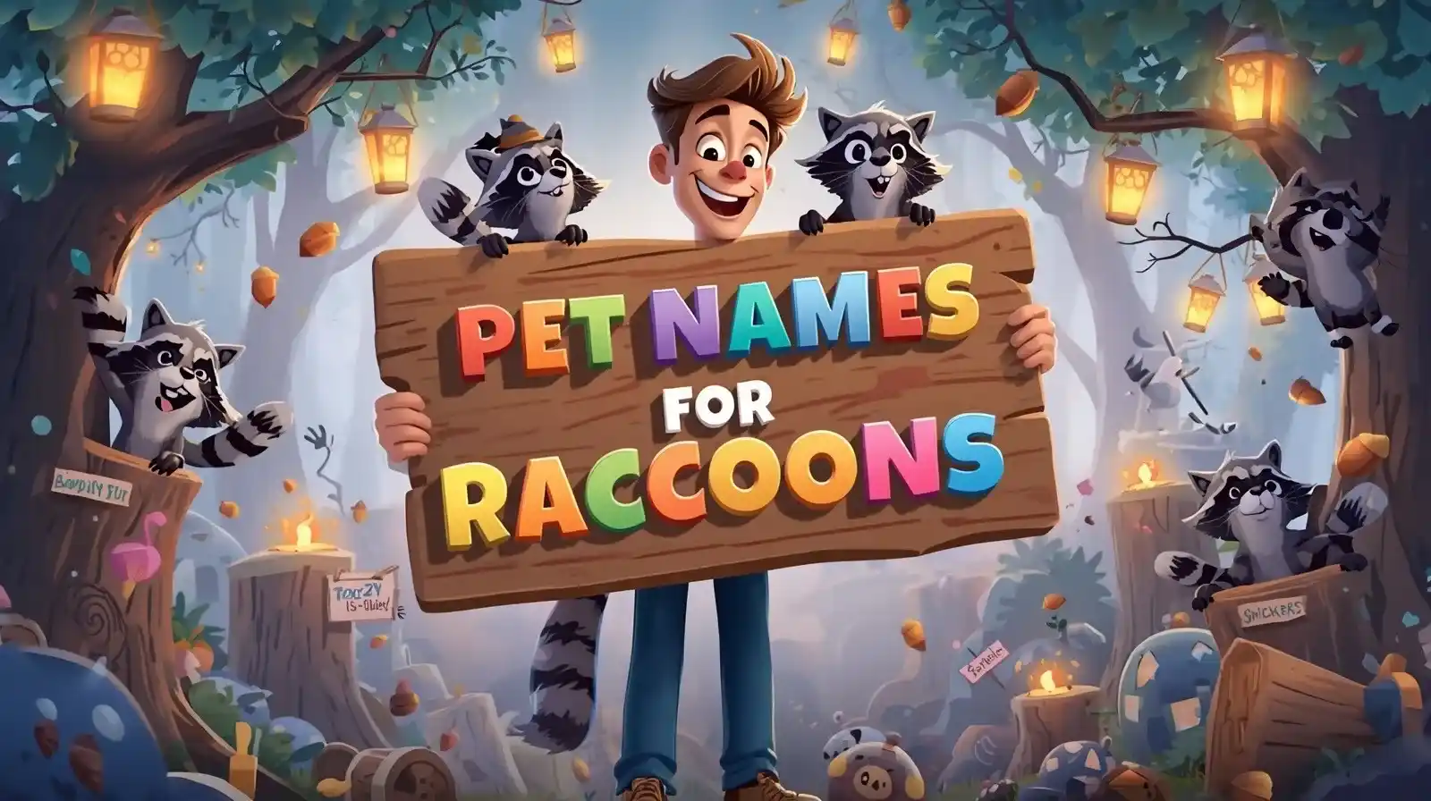 pet names for raccoons