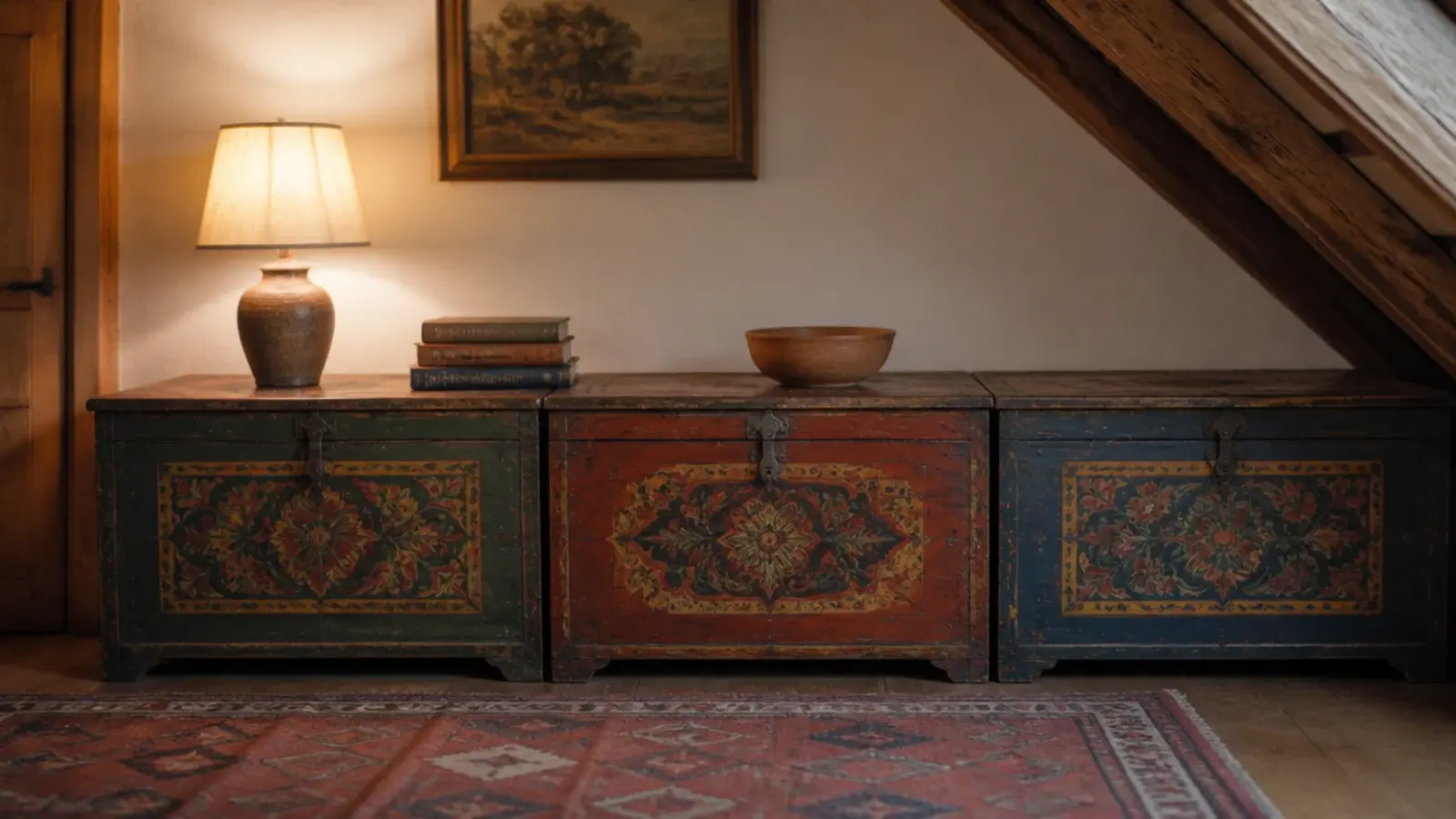 run of low chests and drawers all finishing at the same height
