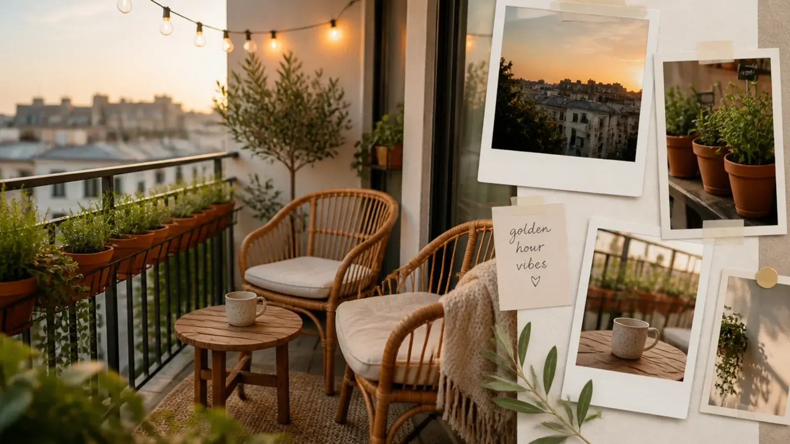 Apartment Balcony Ideas — cozy decorating ideas from Name Chuckle