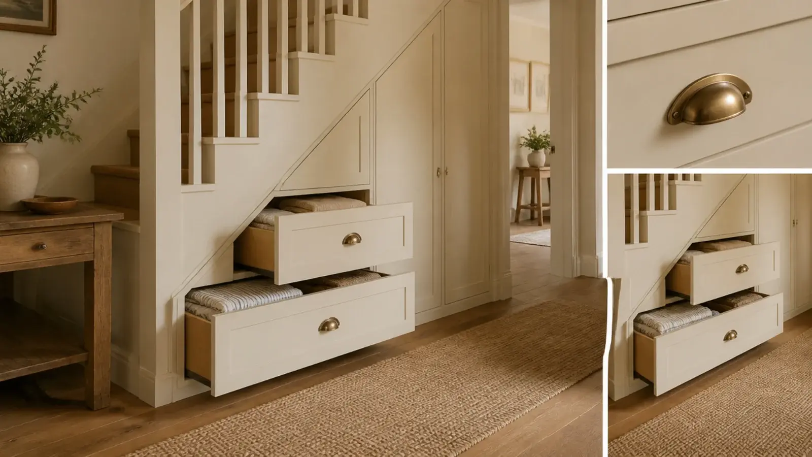 Under Stairs Storage — cozy decorating ideas from Name Chuckle