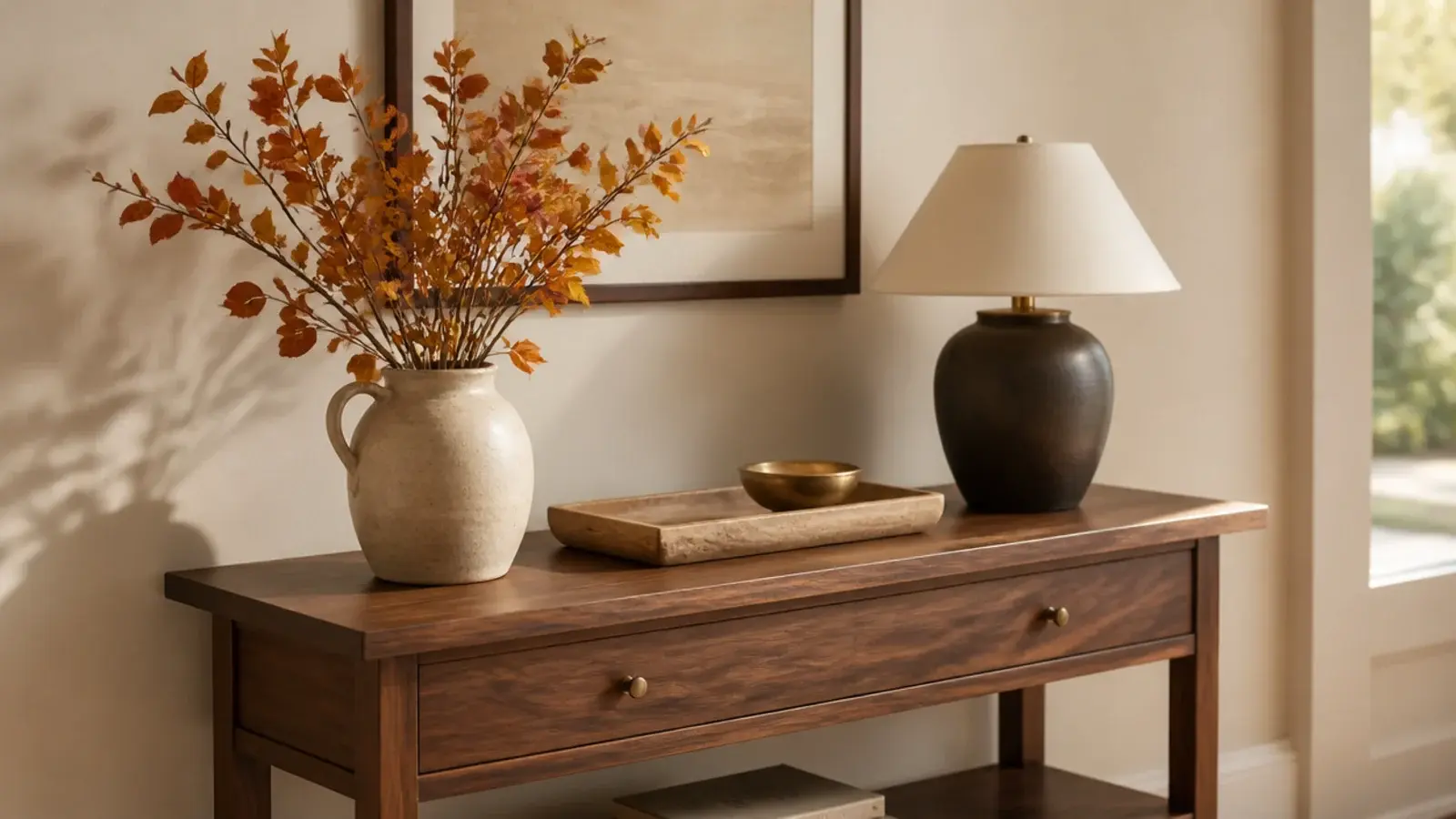 single seasonal branch swapped into an otherwise unchanged entry table
