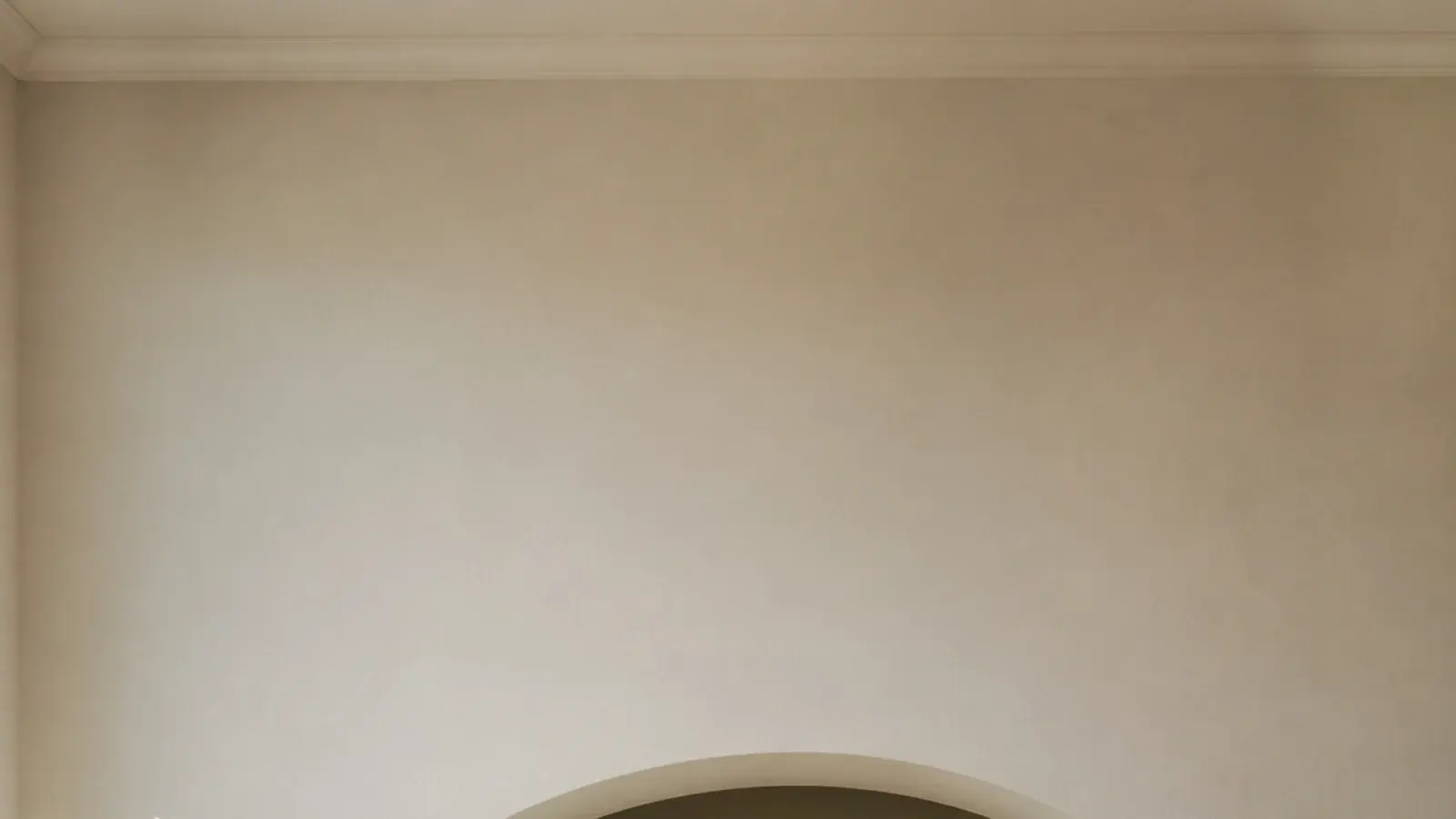 vertical collage of headboard alternatives including paint textiles and mirrors