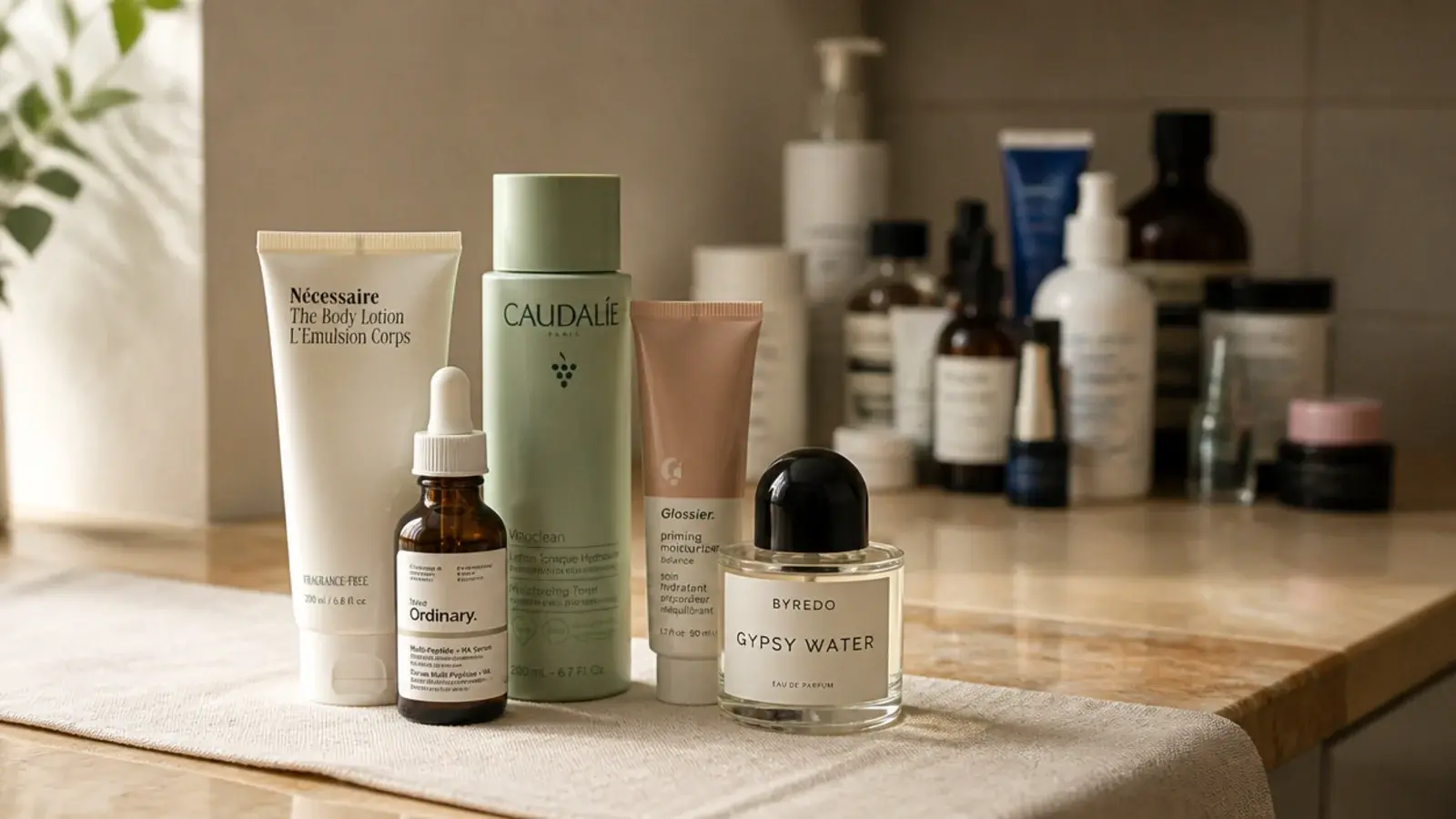 small group of products set aside as the ones used in one week