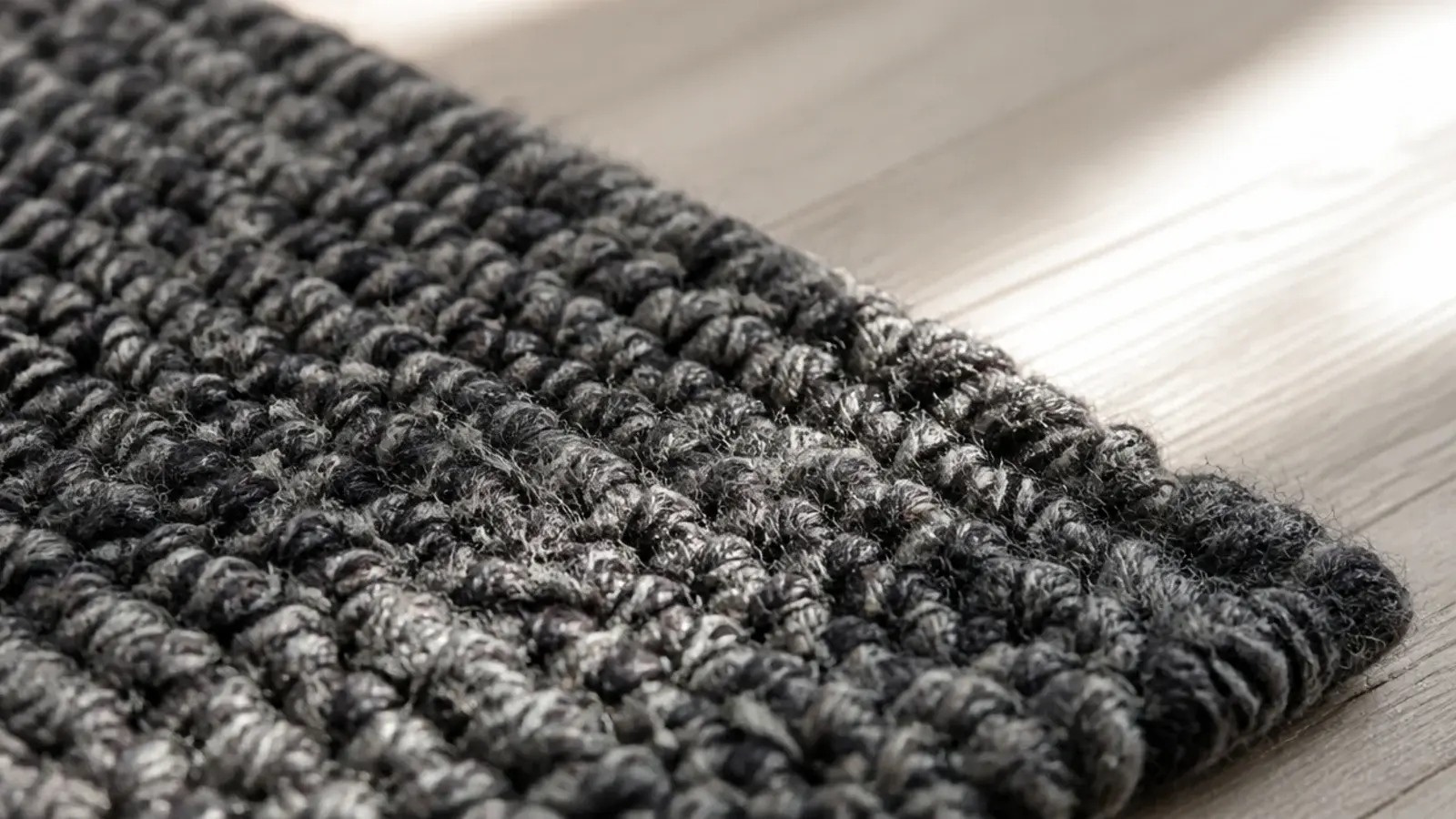 heathered charcoal pile blending three close dark tones together