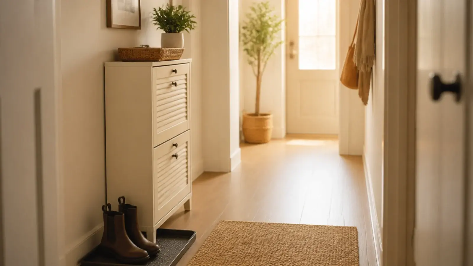 calm well planned slim shoe cabinet with a tray boot tray and clear floor