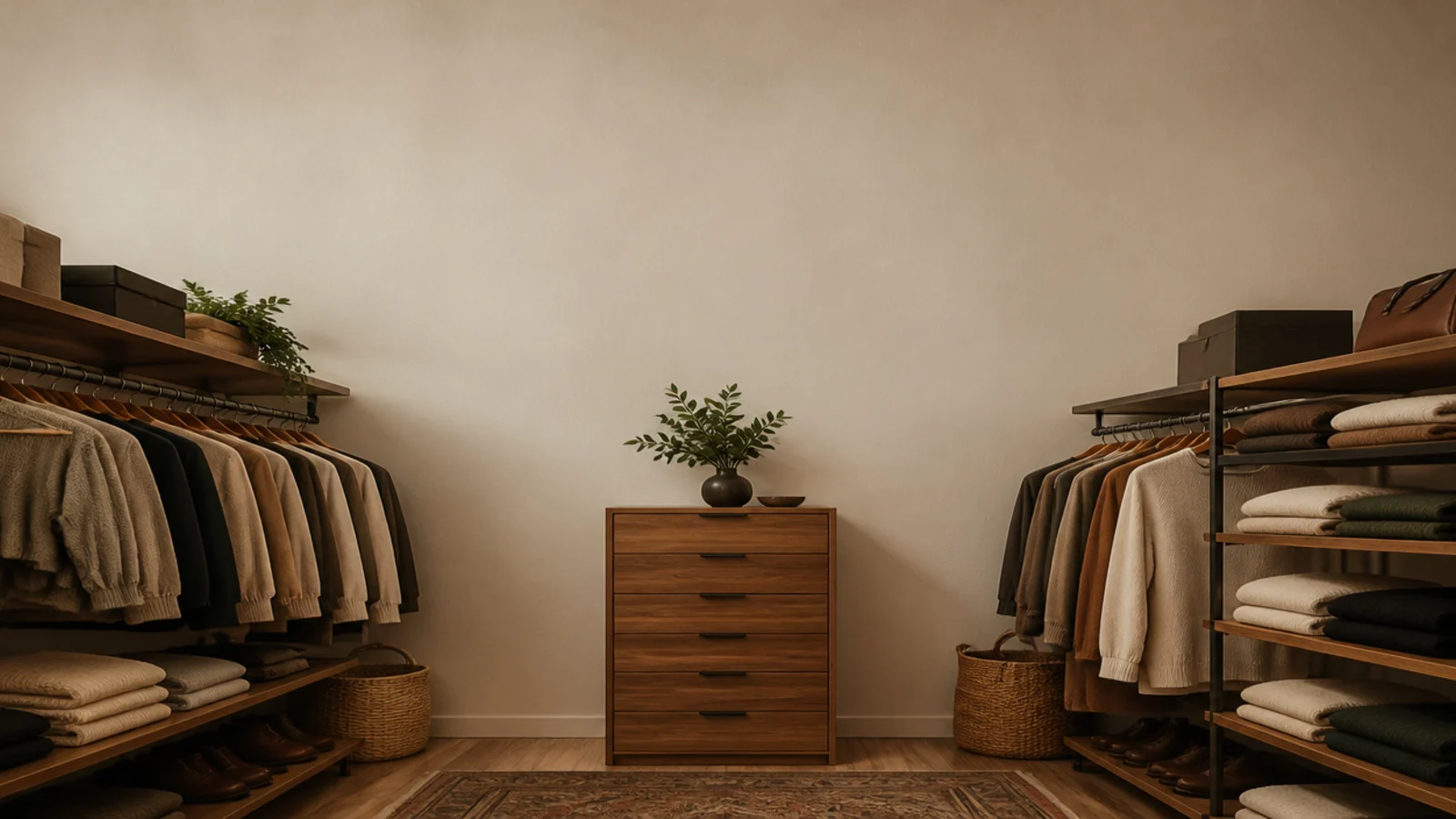 vertical buying guide image comparing the best small closet systems