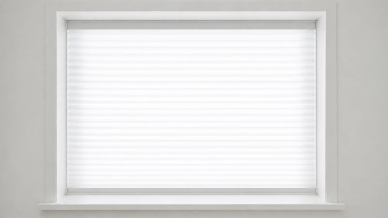 cordless cellular blind fitted neatly inside a child bedroom window recess
