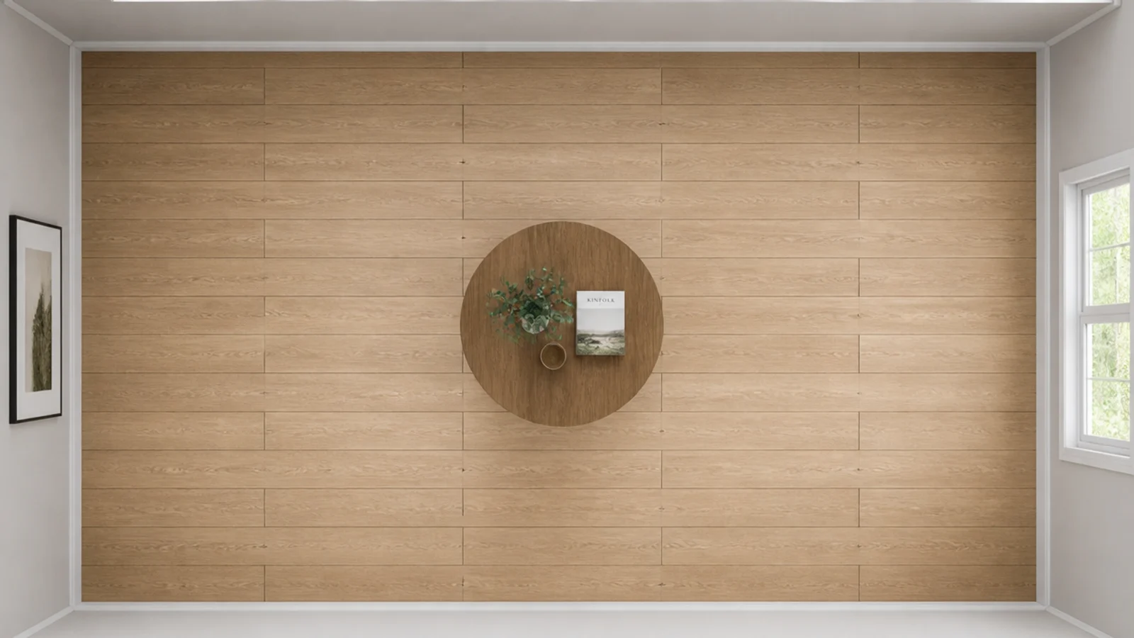boards laid in an exact half offset creating regular stepped joints