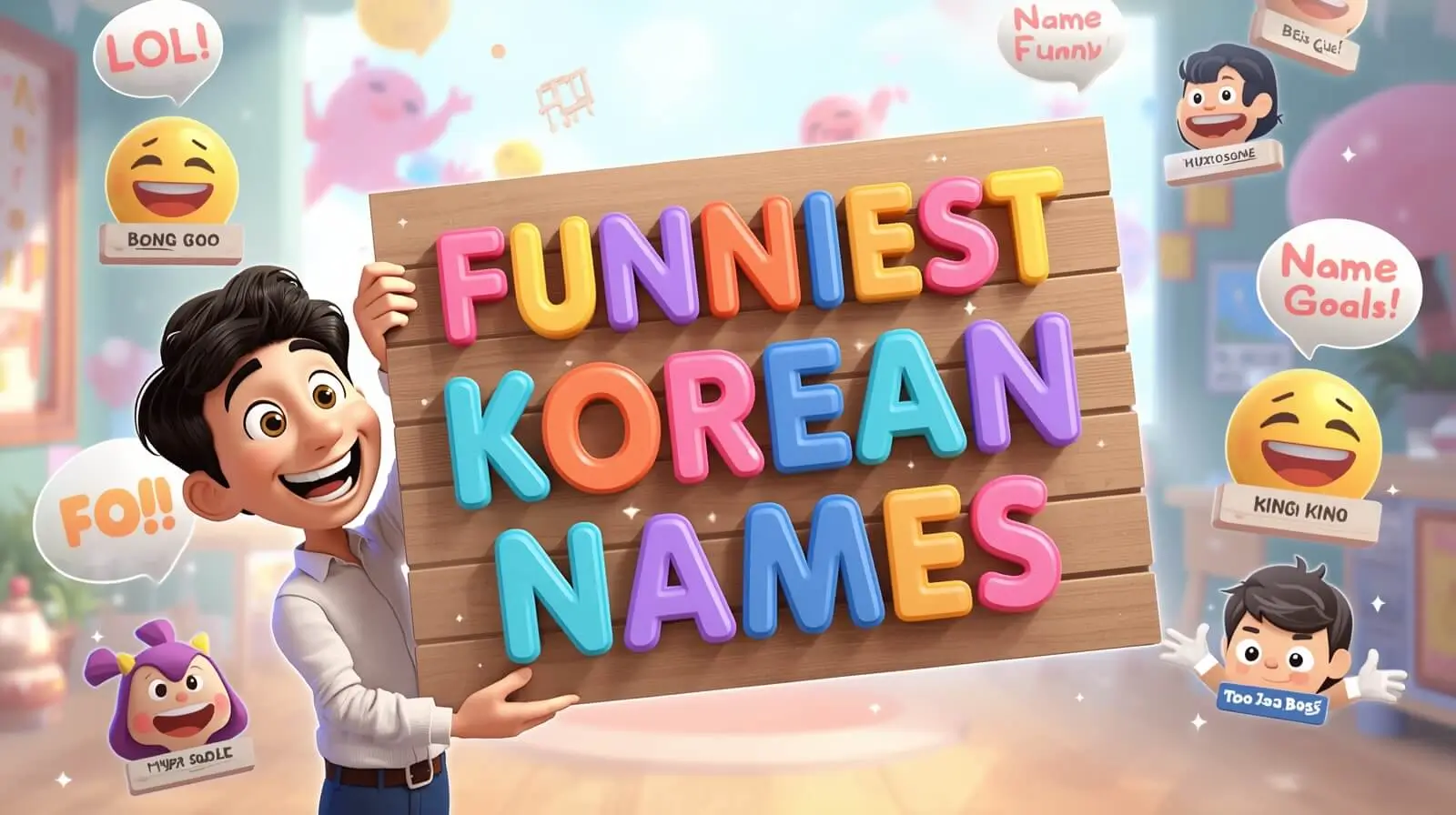 funniest Korean names