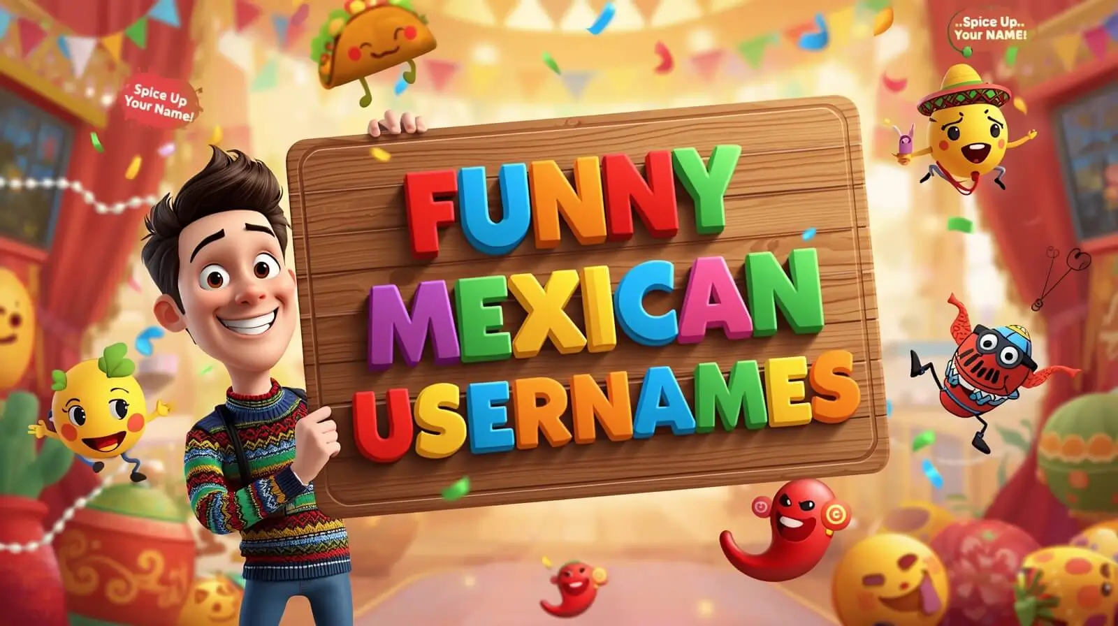 funny mexican usernames