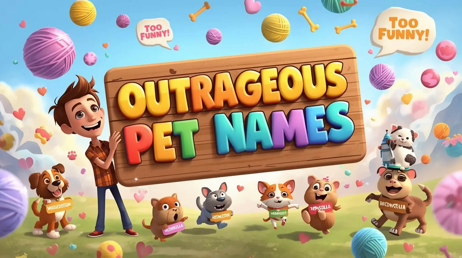Outrageous Pet Names