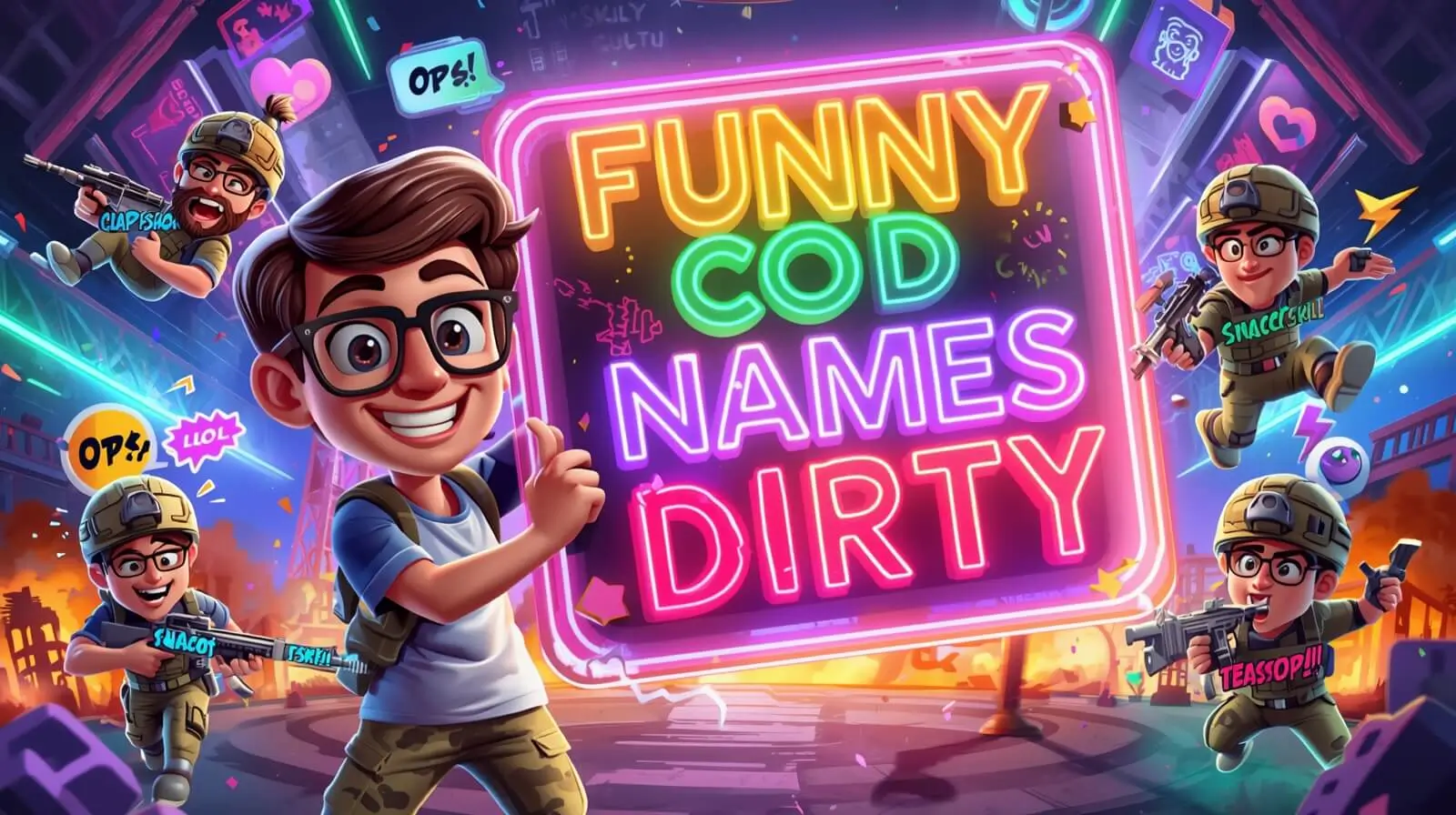 funny cod names dirty