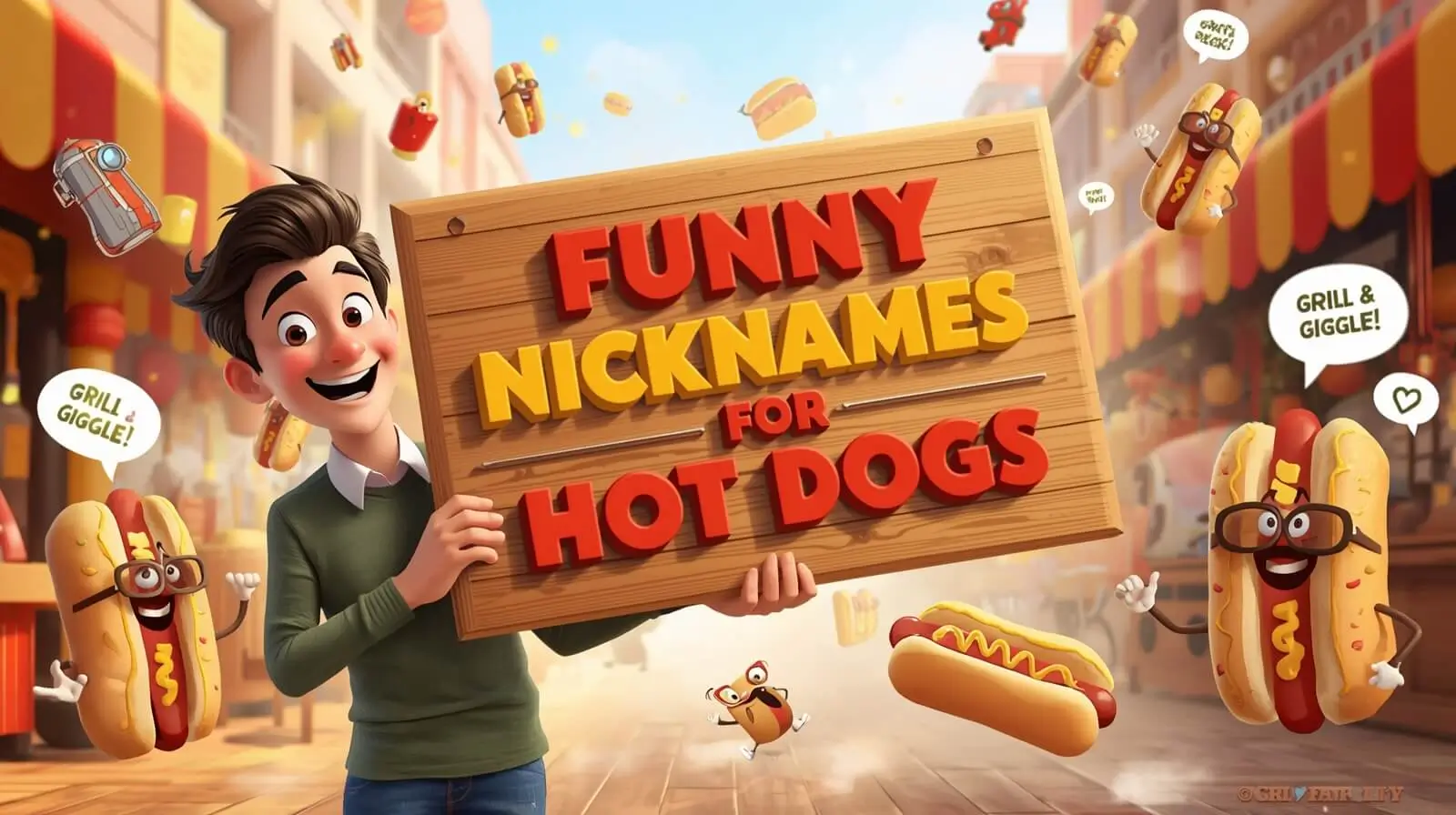 funny nicknames for hot dogs