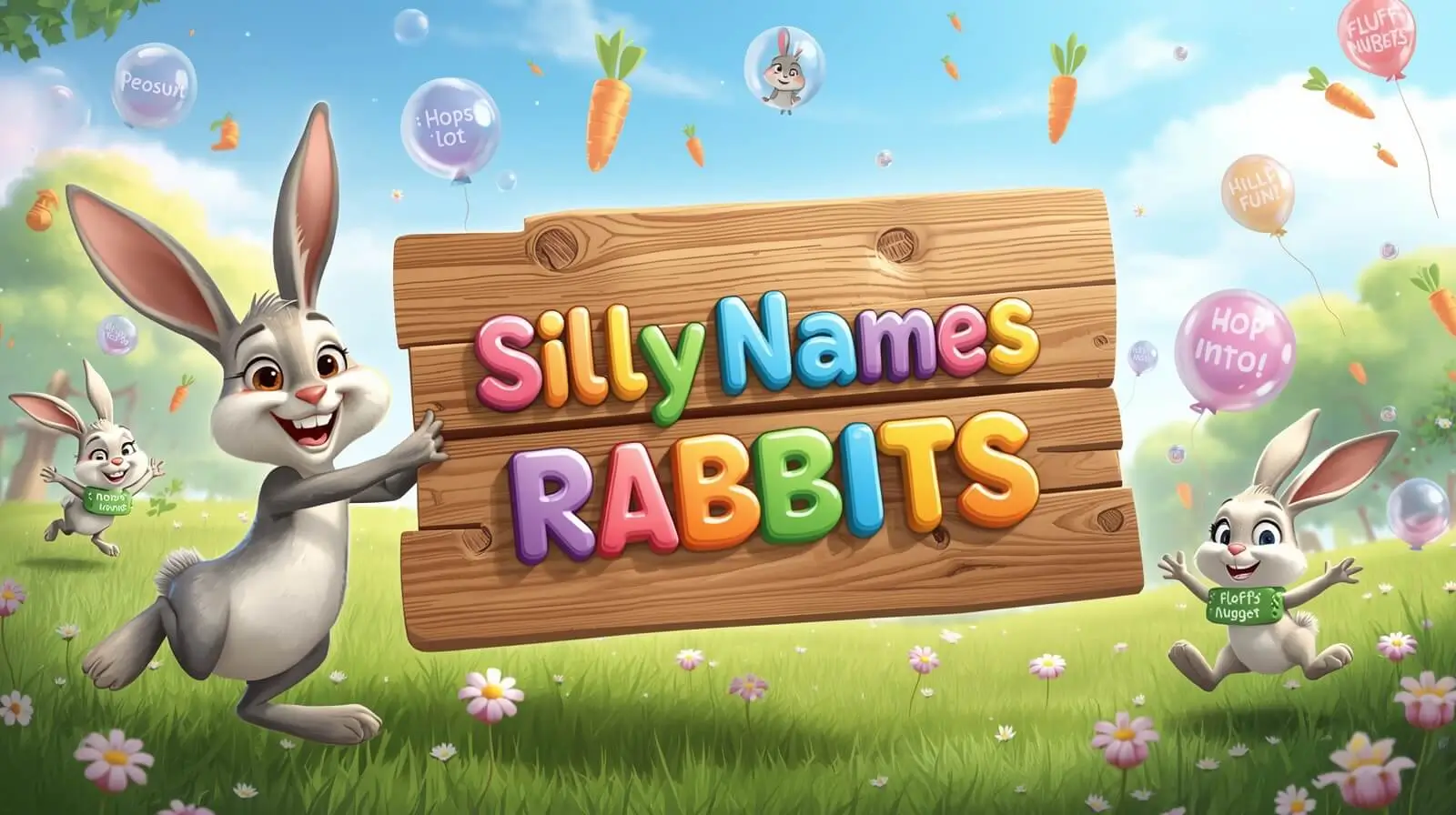 silly names rabbits