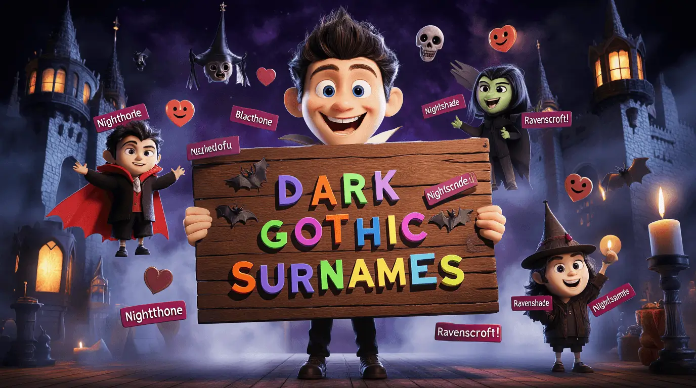Dark Gothic surnames