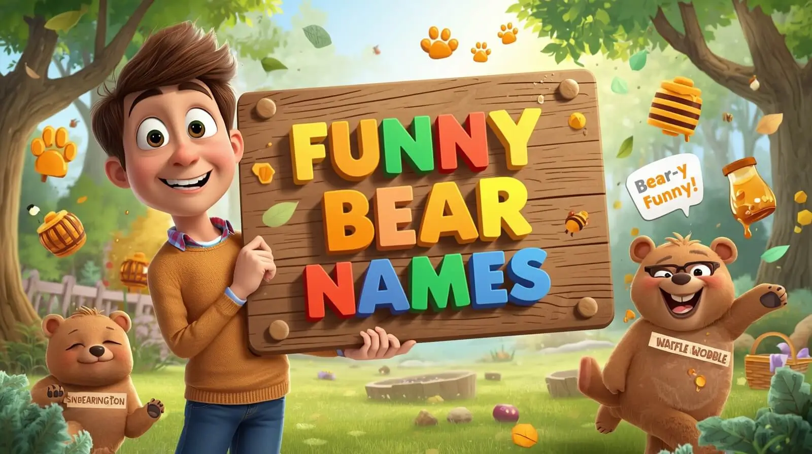 Funny Bear Names