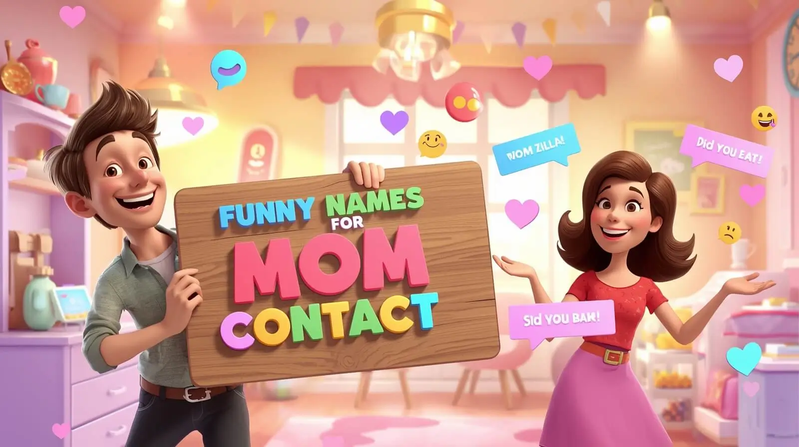 Funny Names for Mom Contact
