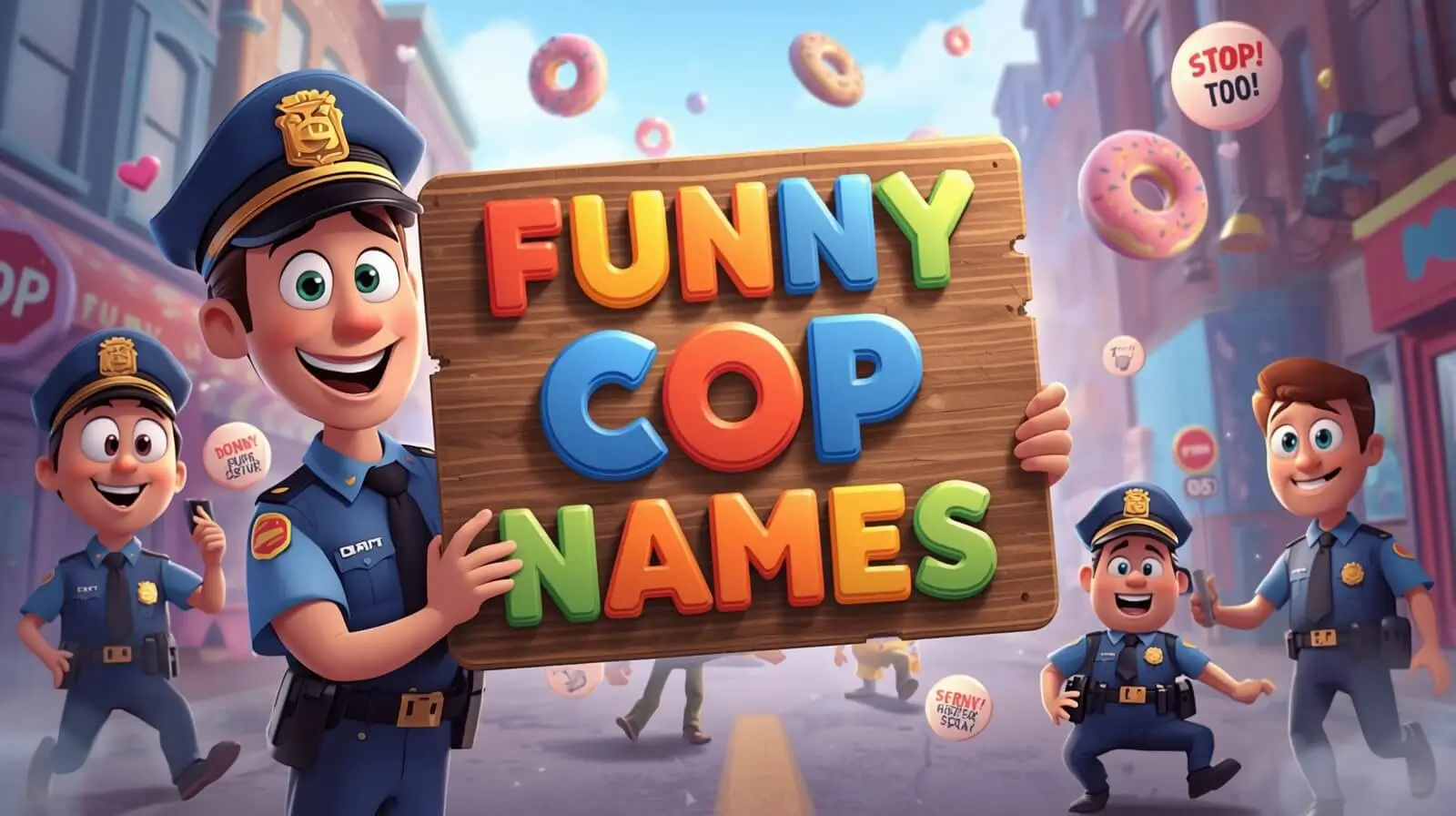 funny cop names