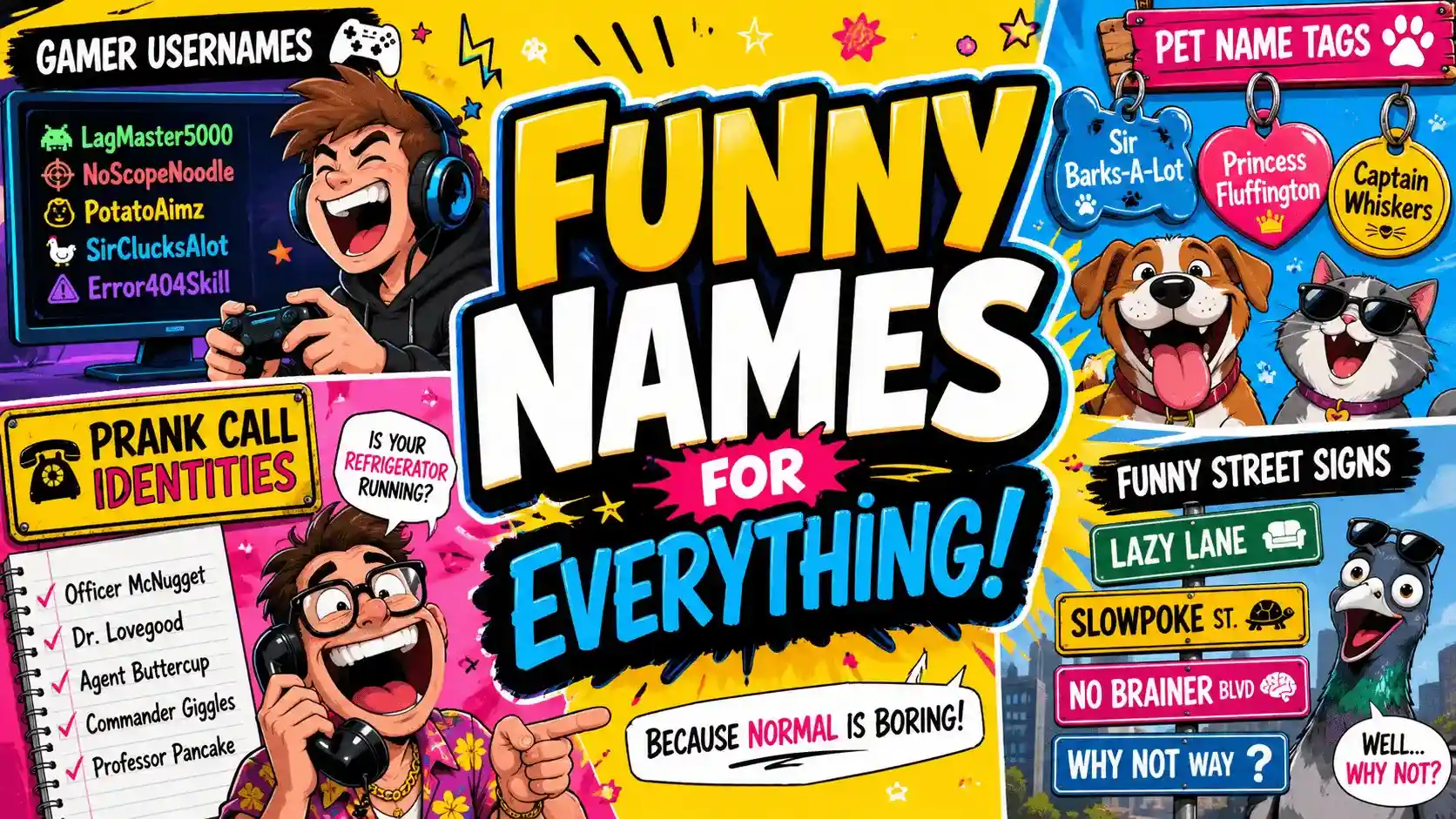 funny names for everything
