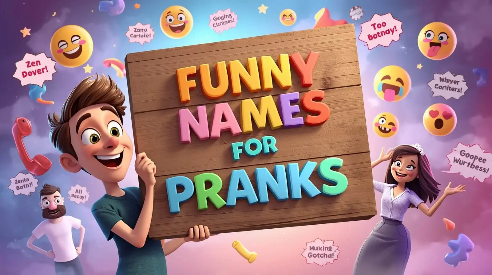 funny names for pranks