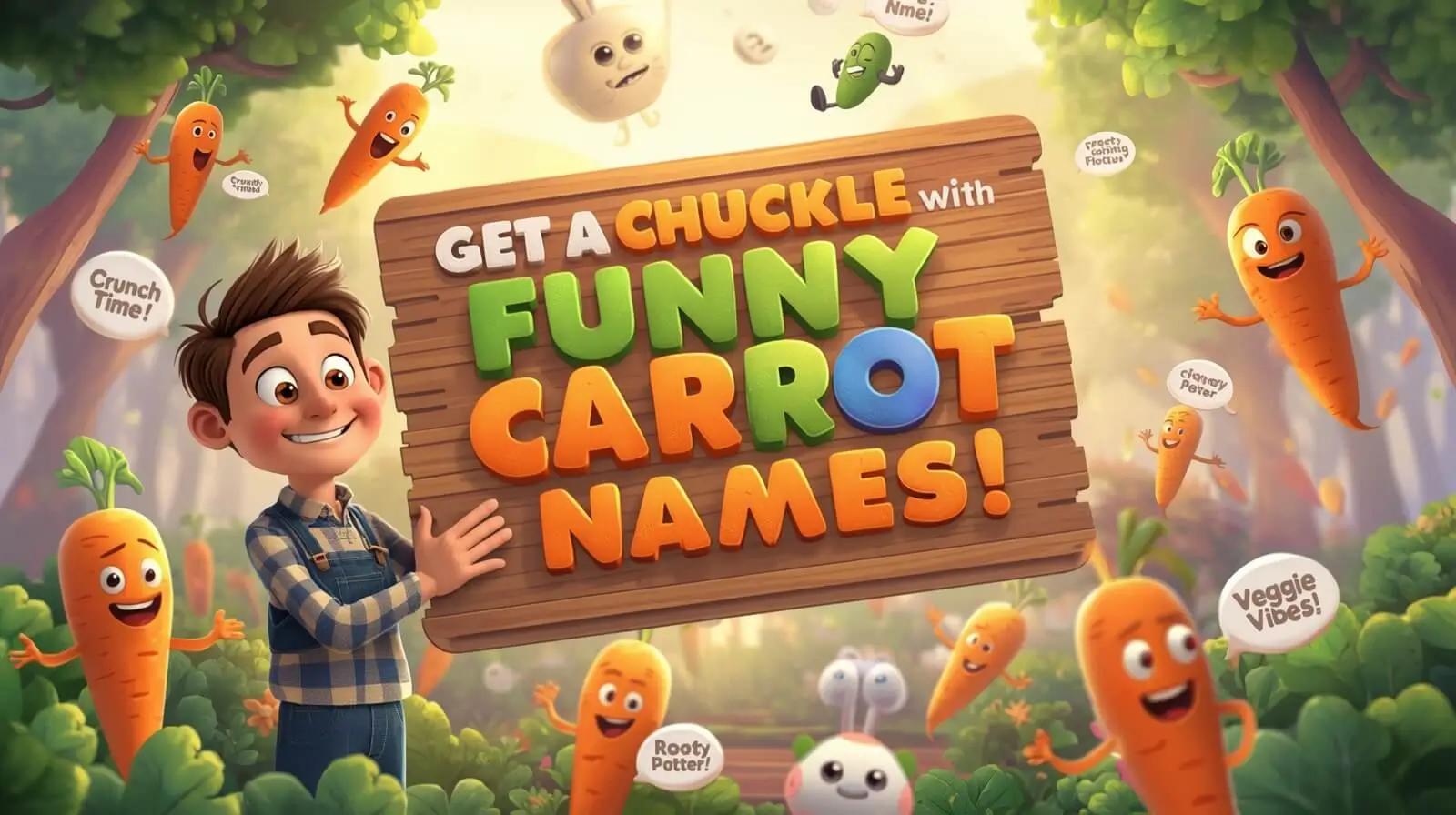 Get a Chuckle with These Funny Carrot Names!