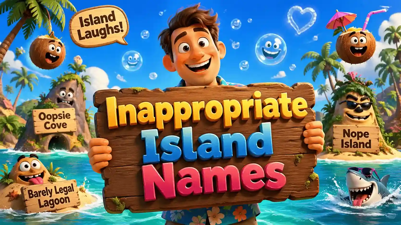 Inappropriate island names
