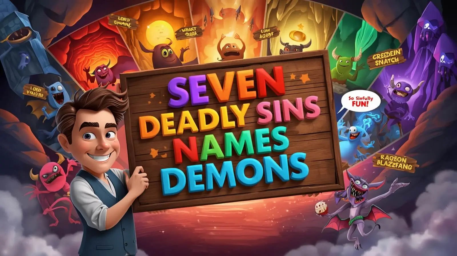 Seven deadly sins names demons