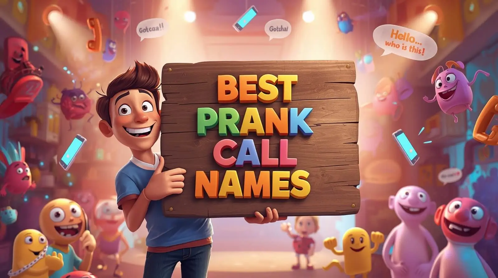 best prank call names
