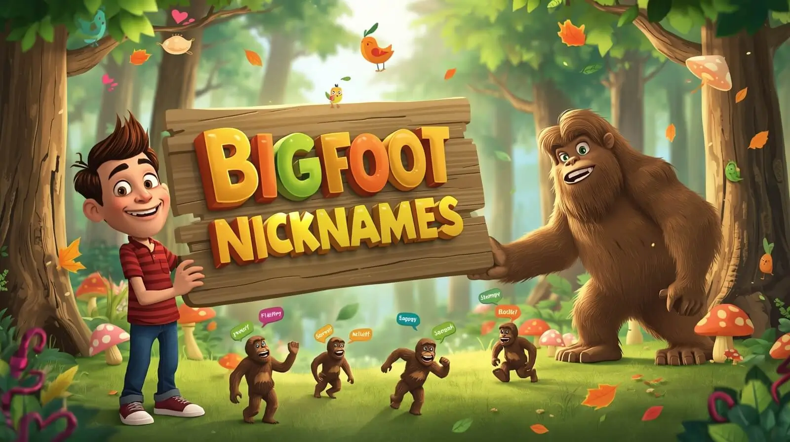 bigfoot nicknames