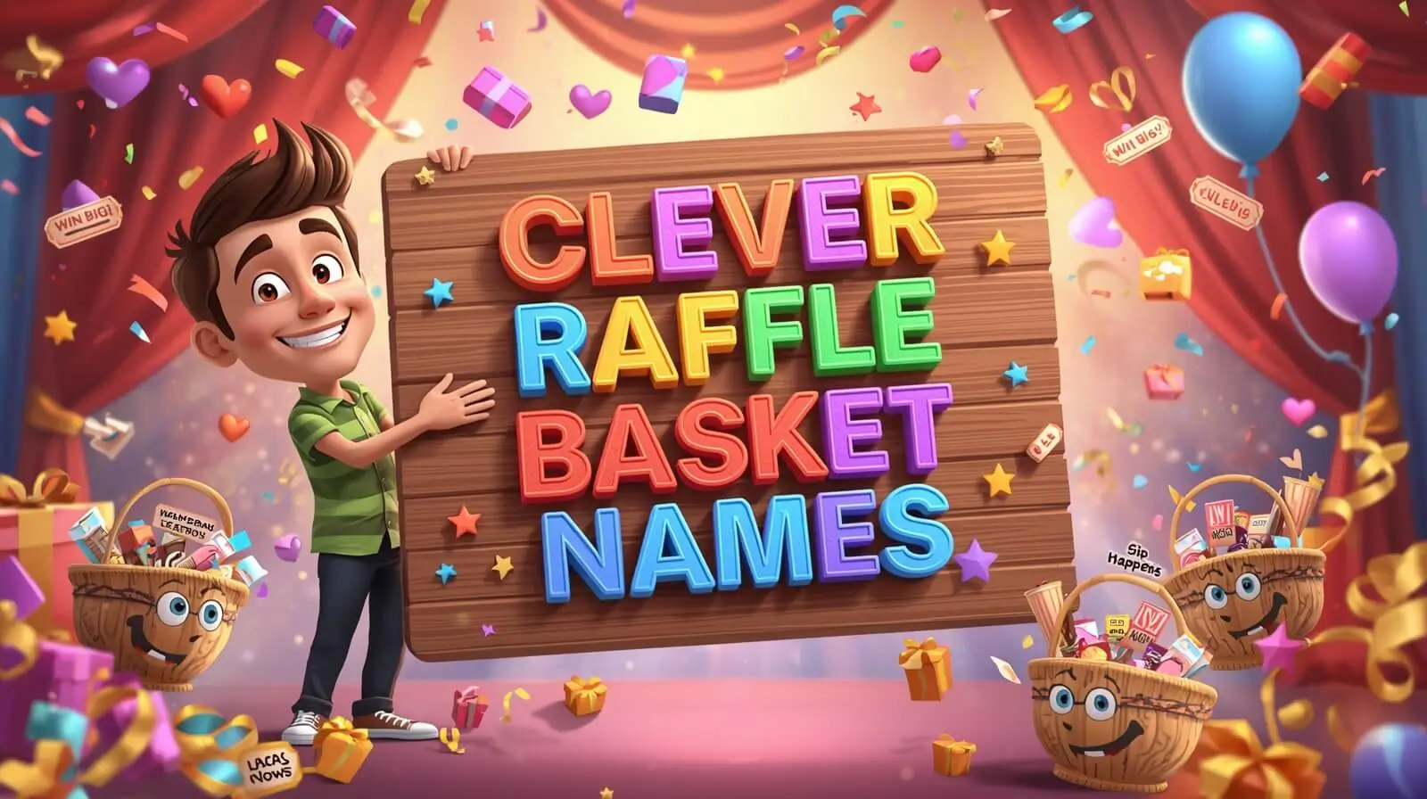clever raffle basket names