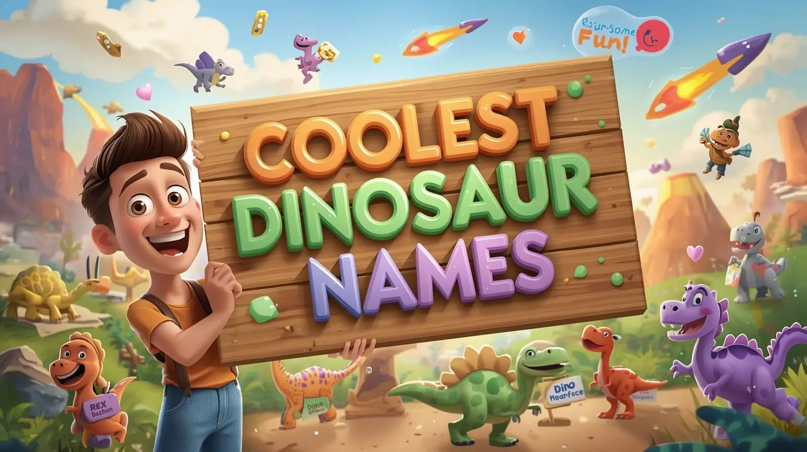 coolest dinosaur names
